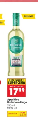 Aperitivo Bolladoro Hugo promocja w Biedronka
