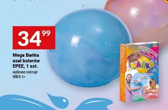 Mega Bańka szał kolorów EPEE promocja w Twój Market