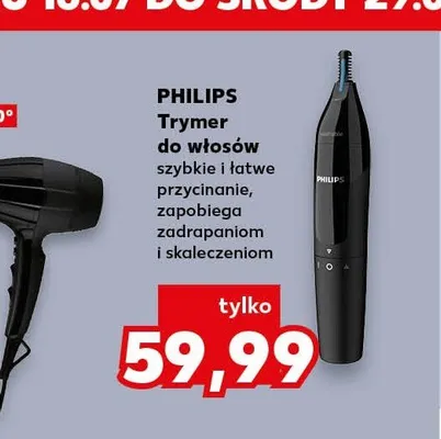 Trymer do włosów Philips promocja w Kaufland