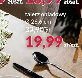 Talerz obiadowy Winter 26,6 cm promocja w Salony Agata