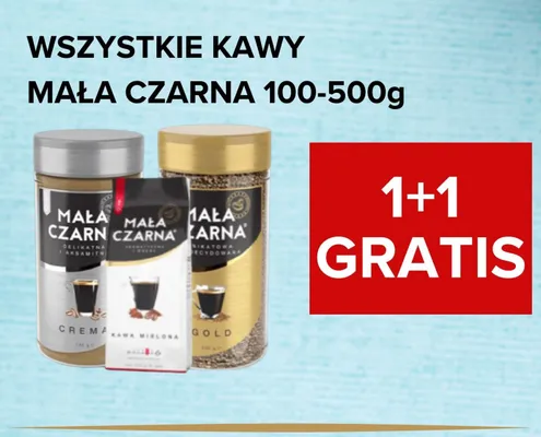 Kawa Mała Czarna Gold promocja w Supeco