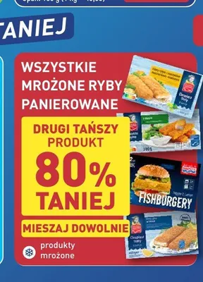 Mrożone ryby panierowane promocja w Aldi