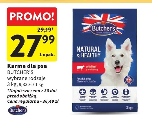 Karma dla psa promocja w Intermarche