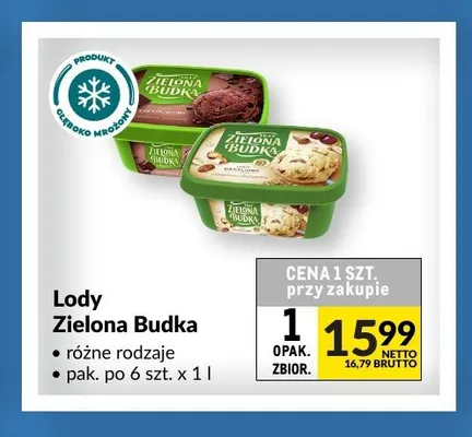 Lody Zielona Budka promocja w Makro
