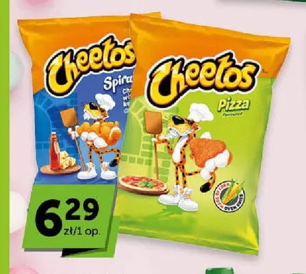 Chrupki Cheetos Pizza promocja w Groszek