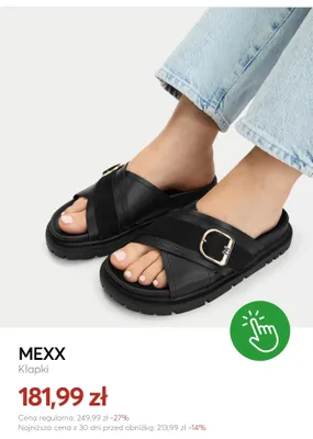 Klapki MEXX promocja w eobuwie.pl