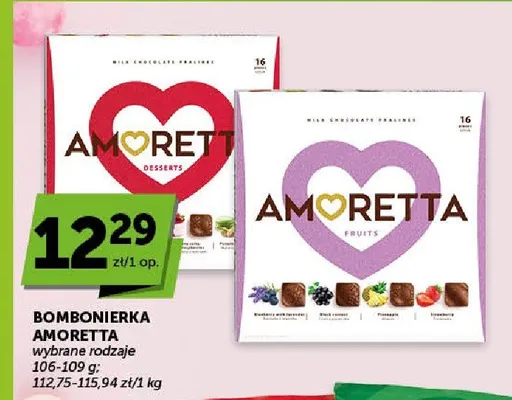 Bombonierka Amoretta Fruits promocja w ABC
