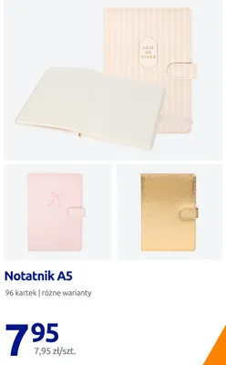 Notatnik A5 96 kartek promocja w Action