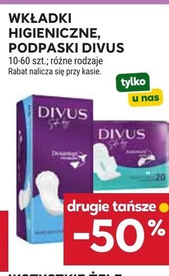 Podpaski Divus promocja w Stokrotka