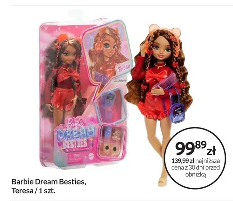 Lalka Barbie Dream Besties Teresa promocja w Empik