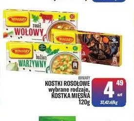 Kostka rosołowa wołowa Winiary promocja w Tomi Markt