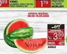 Arbuz promocja w Wafelek