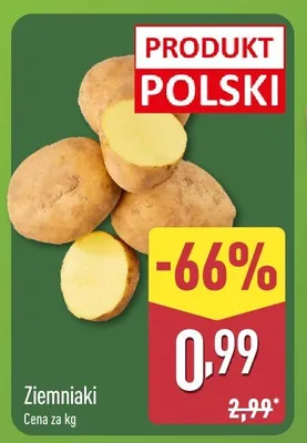 Ziemniaki polskie promocja w Aldi