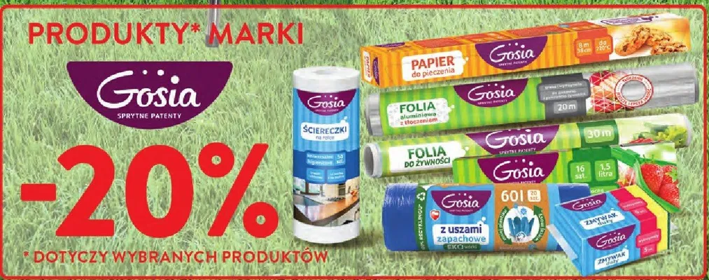 Produkty Gosia promocja w Intermarche