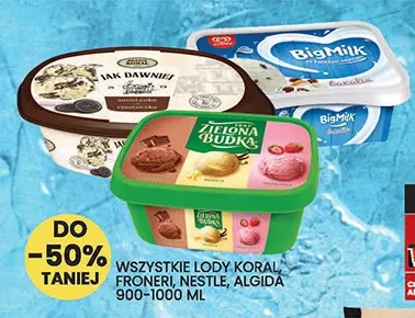 Lody Koral, Froneri, Nestle, Algida promocja w Wafelek