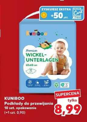 Podkłady do przewijania Kuniboo promocja w Kaufland