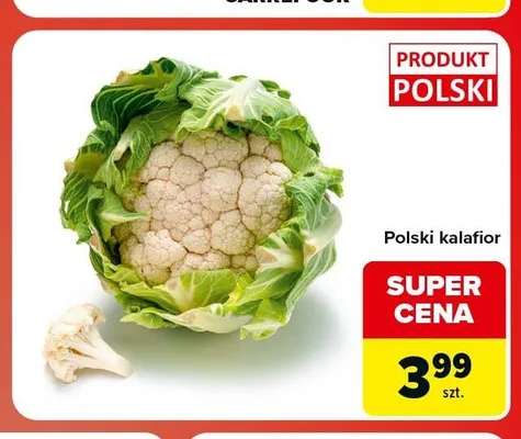 Kalafior polski promocja w Carrefour Market