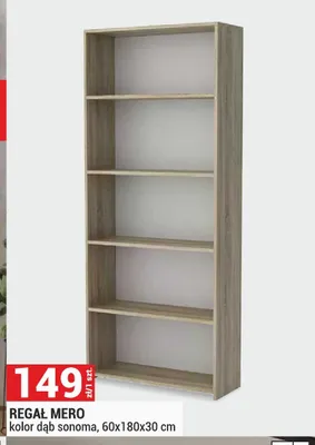 Regał Mero promocja w Merkury Market