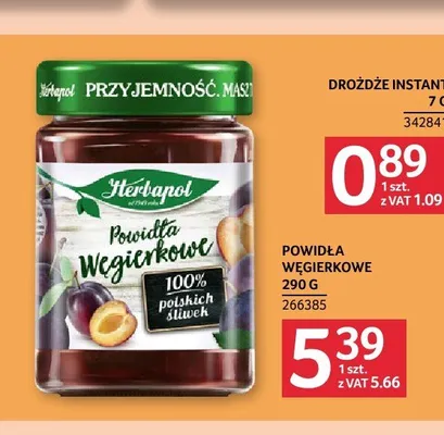 Powidła węgierkowe Herbapol promocja w Selgros