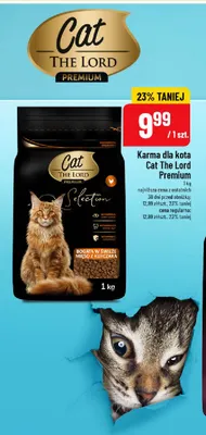 Karma dla kota Cat The Lord Premium promocja w POLOmarket