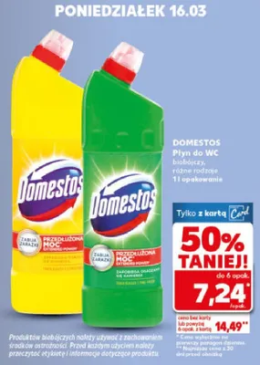 Płyn do WC różne rodzaje promocja w Kaufland