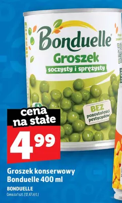 Groszek konserwowy Bonduelle promocja w TOPAZ