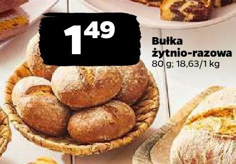 Bułka żytnio-razowa promocja w Netto