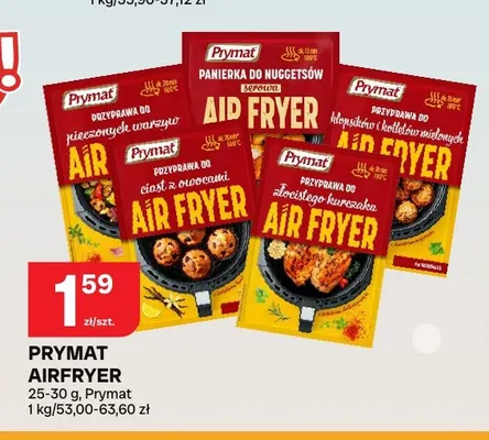 Przyprawa Air Fryer do złocistego kurczaka Prymat promocja w Chorten