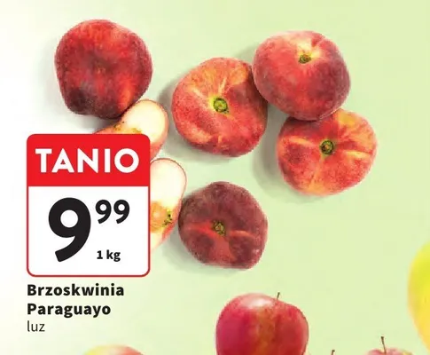 Brzoskwinia Paraguayo luz promocja w Intermarche