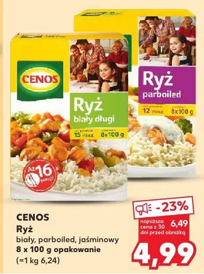 Ryż biały, parboiled, jaśminowy promocja w Kaufland
