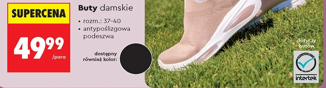 Buty damskie CARDIO BUNNY promocja w Biedronka