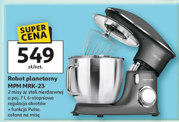 Robot planetarny MPM MRK-23 promocja w Auchan