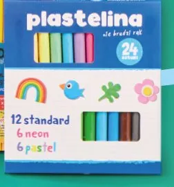 Plastelina Loozz 24 kolory promocja w Biedronka