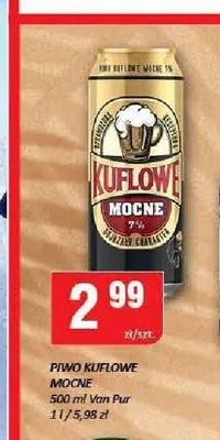 Piwo Kuflowe Mocne promocja w Chorten