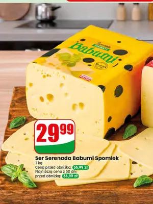 Ser Serenada Babumi Spomlek promocja w Dino