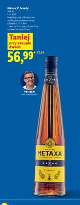 Brandy Metaxa 5* promocja w Lidl