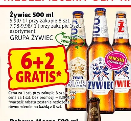 Piwo Żywiec promocja w Prim Market