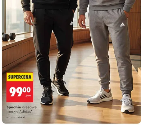 Spodnie dresowe męskie promocja w Biedronka