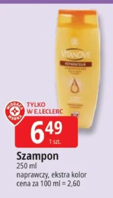Szampon promocja w Leclerc
