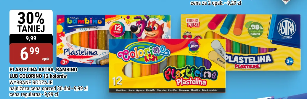 Plastelina Colorino promocja w bi1