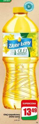Olej rzepakowy Złote Łany promocja w Dino