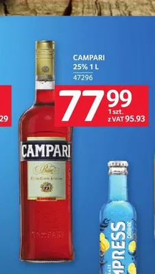 Likier Campari promocja w Selgros