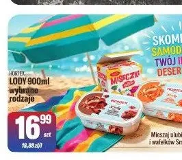 Lody Hortex wybrane rodzaje promocja w Tomi Markt