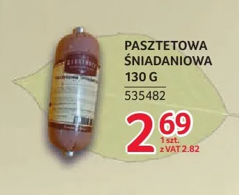 Pasztetowa śniadaniowa Zielińscy promocja w Selgros