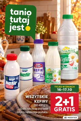 Kefir Farm Milk 1 kg promocja w Stokrotka