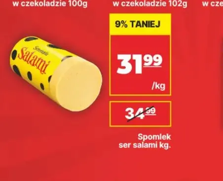 Ser salami Spomlek promocja w API Market