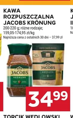 Kawa rozpuszczalna Jacobs Krönung promocja w Stokrotka