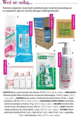 Suchy szampon do włosów Batiste Blush promocja w Hebe