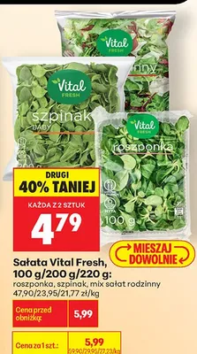 Roszponka Vital Fresh promocja w Biedronka