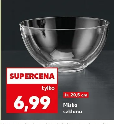 Miska szklana promocja w Kaufland